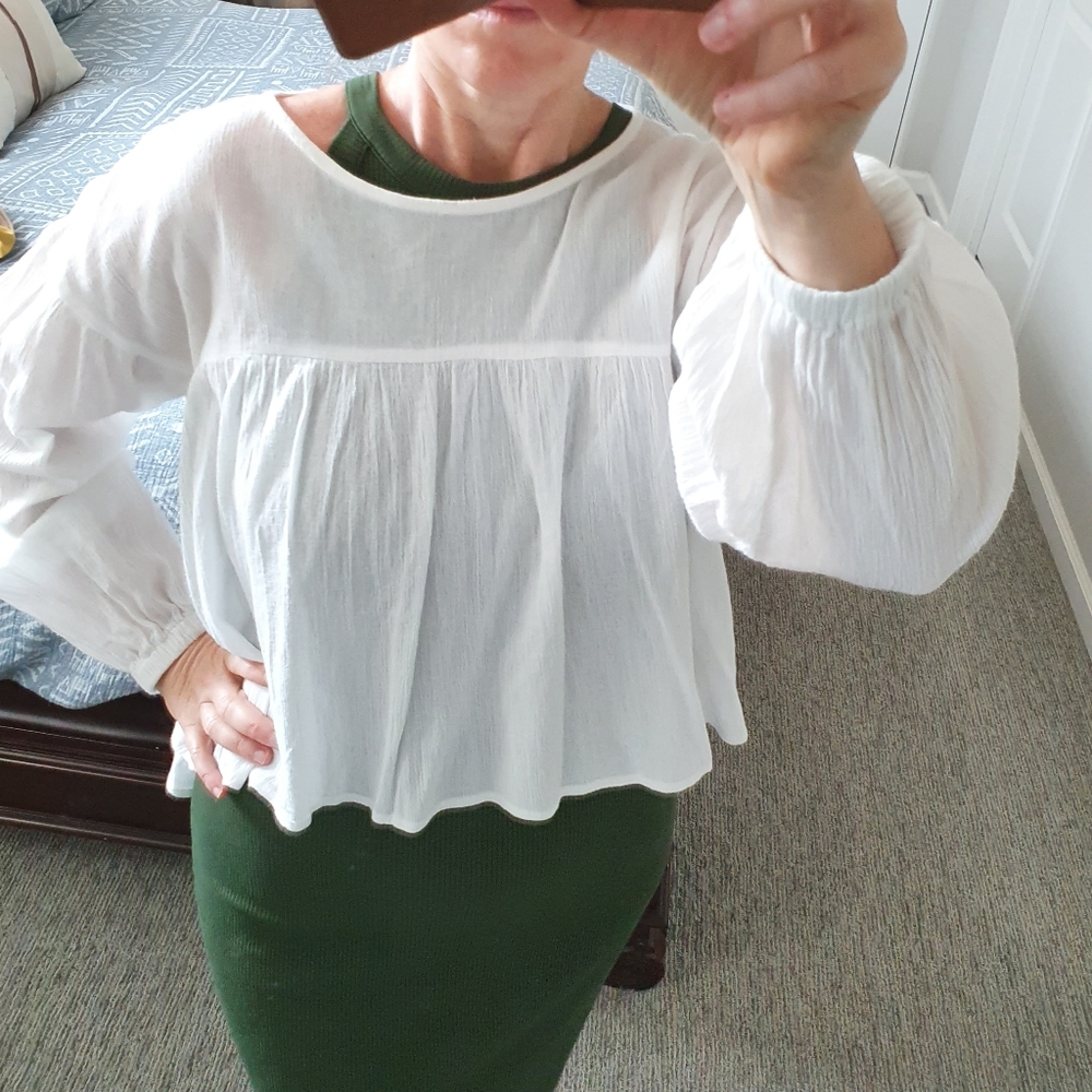 Bohemian Cotton Blouse